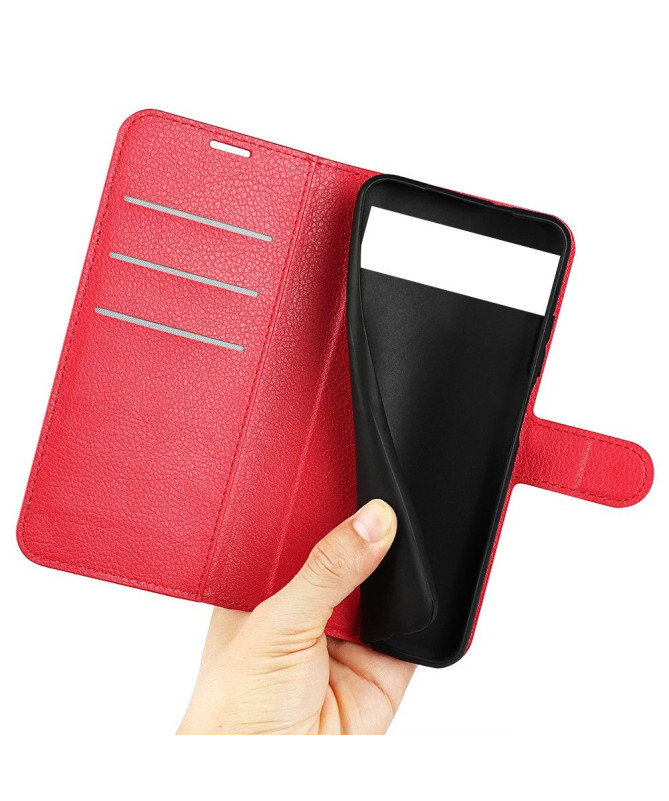 Housse Google Pixel 7 Simili Cuir Style Portefeuille