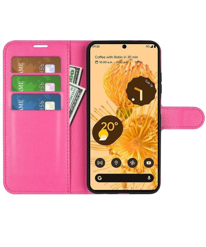 Housse Google Pixel 7 Simili Cuir Style Portefeuille