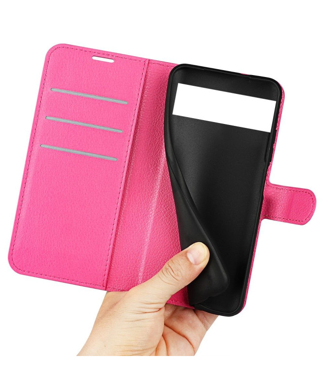 Housse Google Pixel 7 Simili Cuir Style Portefeuille