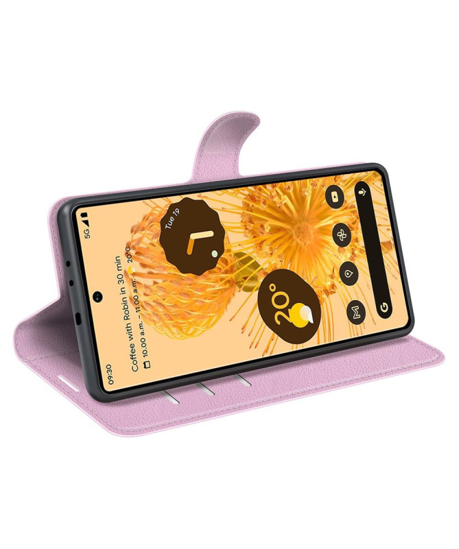 Housse Google Pixel 7 Simili Cuir Style Portefeuille