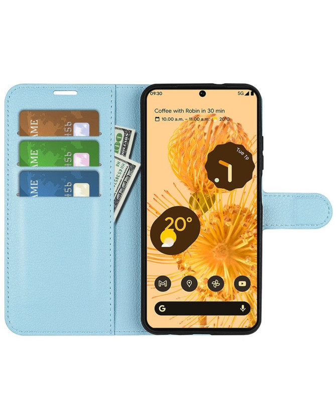 Housse Google Pixel 7 Simili Cuir Style Portefeuille