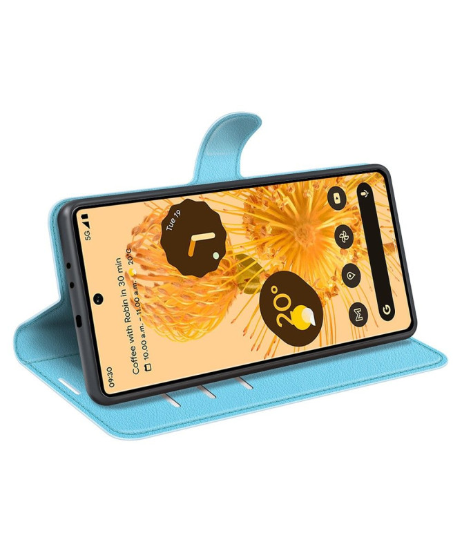 Housse Google Pixel 7 Simili Cuir Style Portefeuille