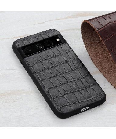 Coque Google Pixel 7 Pro Cuir aspect peau de croco