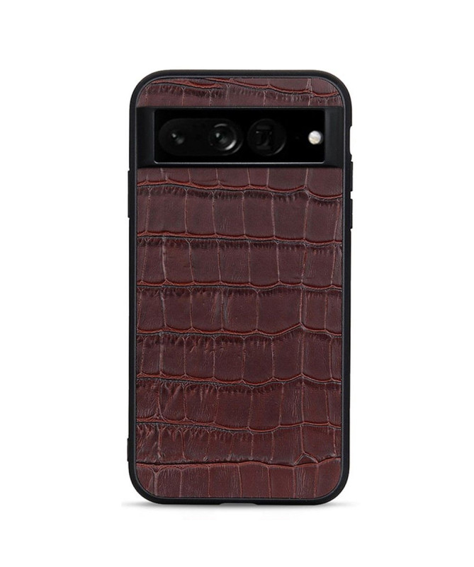 Coque Google Pixel 7 Pro Cuir aspect peau de croco