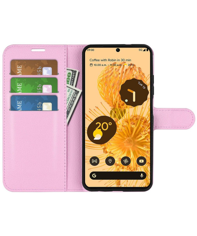 Housse Google Pixel 7 Pro portefeuille style cuir
