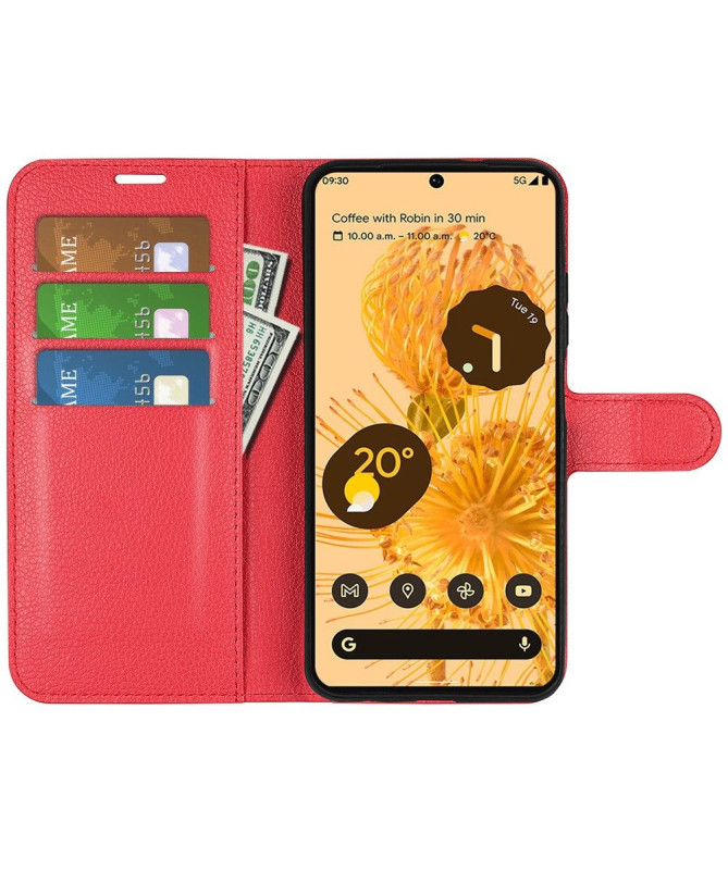 Housse Google Pixel 7 Pro portefeuille style cuir