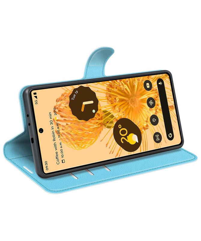 Housse Google Pixel 7 Pro portefeuille style cuir