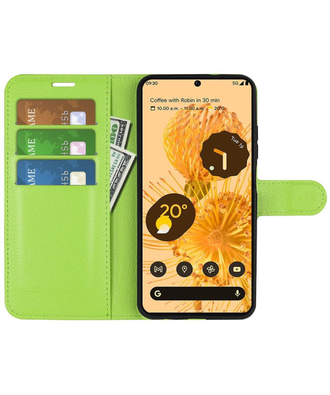Housse Google Pixel 7 Pro portefeuille style cuir