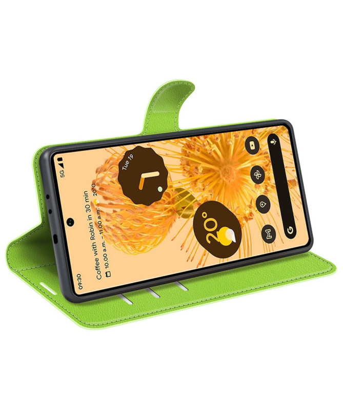 Housse Google Pixel 7 Pro portefeuille style cuir