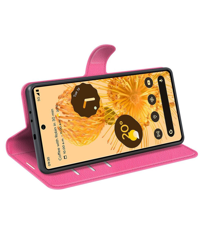 Housse Google Pixel 7 Pro portefeuille style cuir