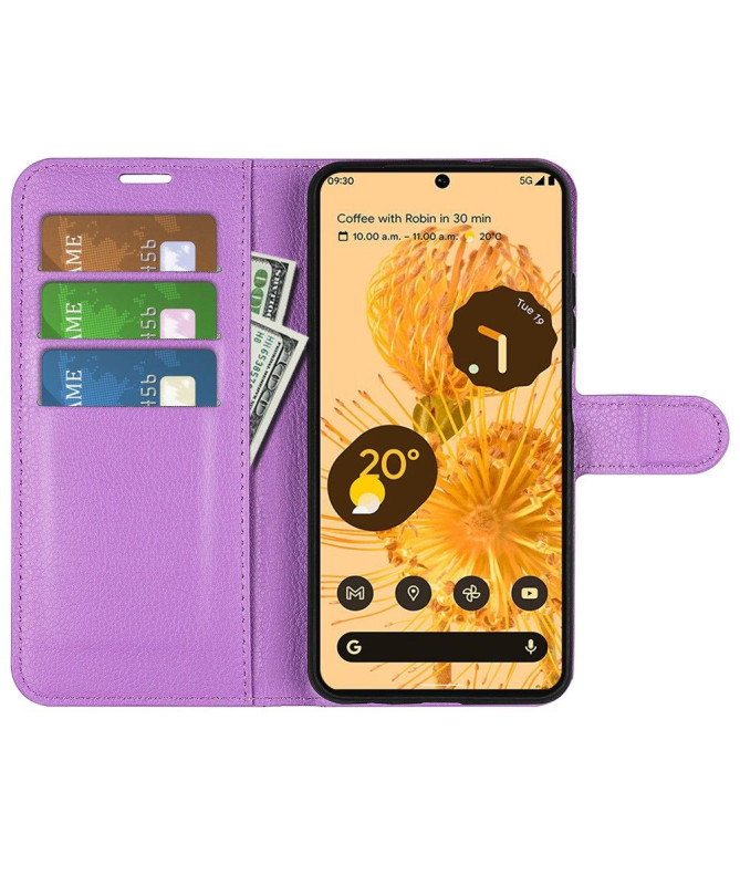 Housse Google Pixel 7 Pro portefeuille style cuir
