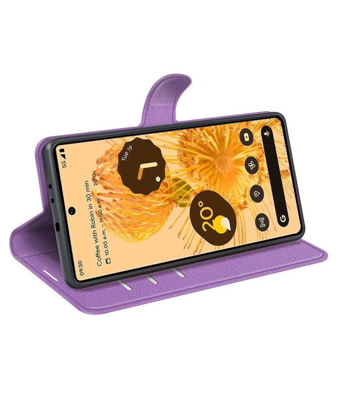 Housse Google Pixel 7 Pro portefeuille style cuir