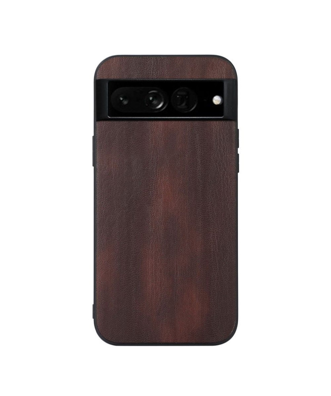 Coque Google Pixel 7 Pro effet cuir style bois