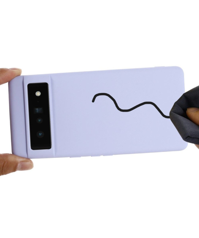 Coque Google Pixel 7 Puro silicone liquide