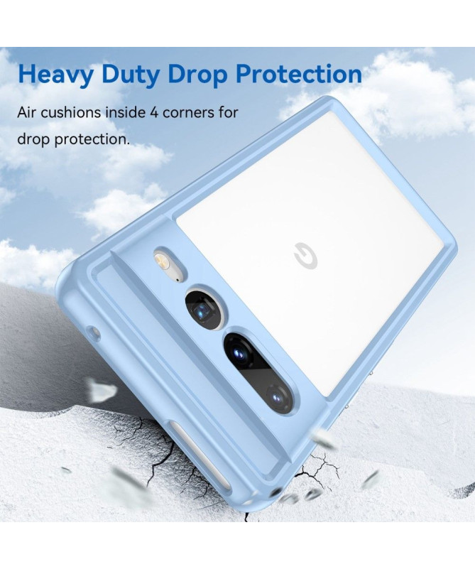 Coque Google Pixel 7 Pro Transparent Contour en Couleur