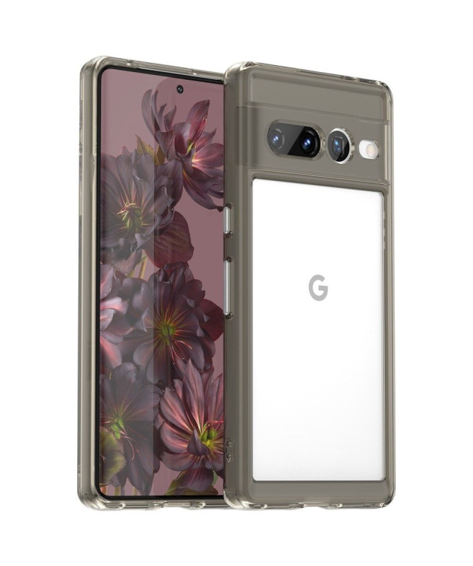 Coque Google Pixel 7 Pro Transparent Contour en Couleur