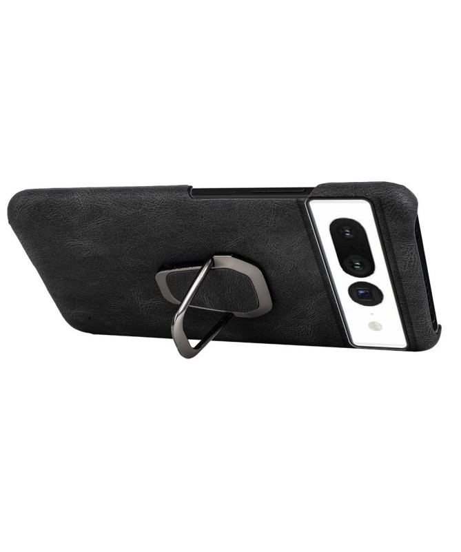 Coque Google Pixel 7 Pro imitation cuir avec support