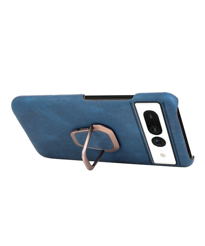 Coque Google Pixel 7 Pro imitation cuir avec support