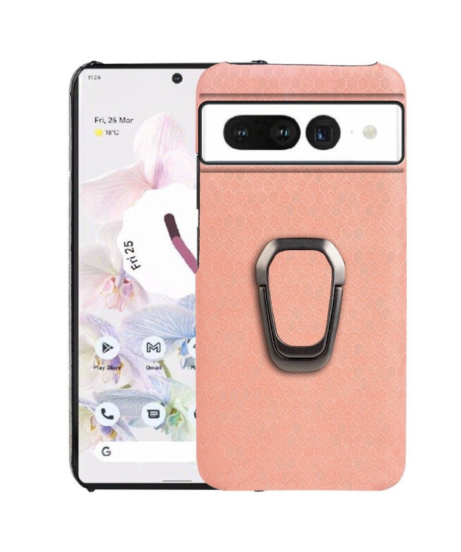 Coque Google Pixel 7 Pro design nid d'abeille fonction support