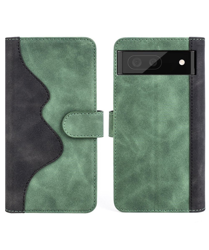 Housse Google Pixel 7 Pro Stand Folio Bicolore