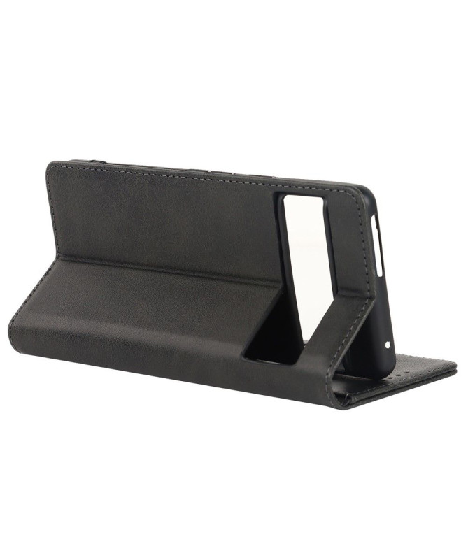 Housse Google Pixel 7 Rabat Porte-Cartes Simili Cuir