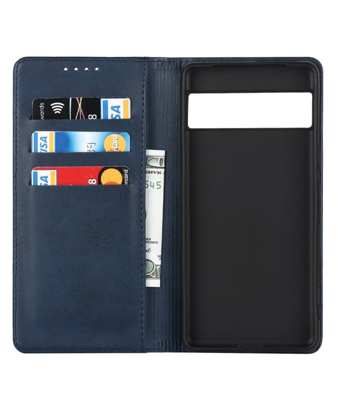 Housse Google Pixel 7 Rabat Porte-Cartes Simili Cuir