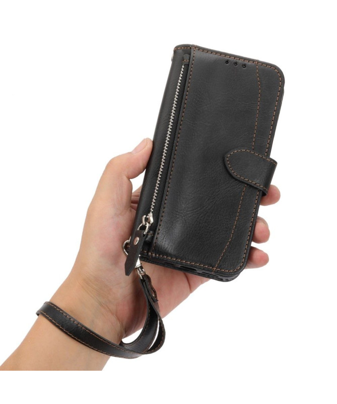 Housse Google Pixel 7 style portefeuille Love Retro