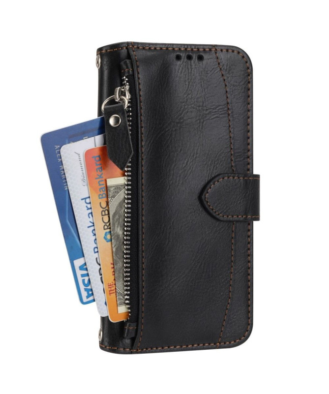 Housse Google Pixel 7 style portefeuille Love Retro