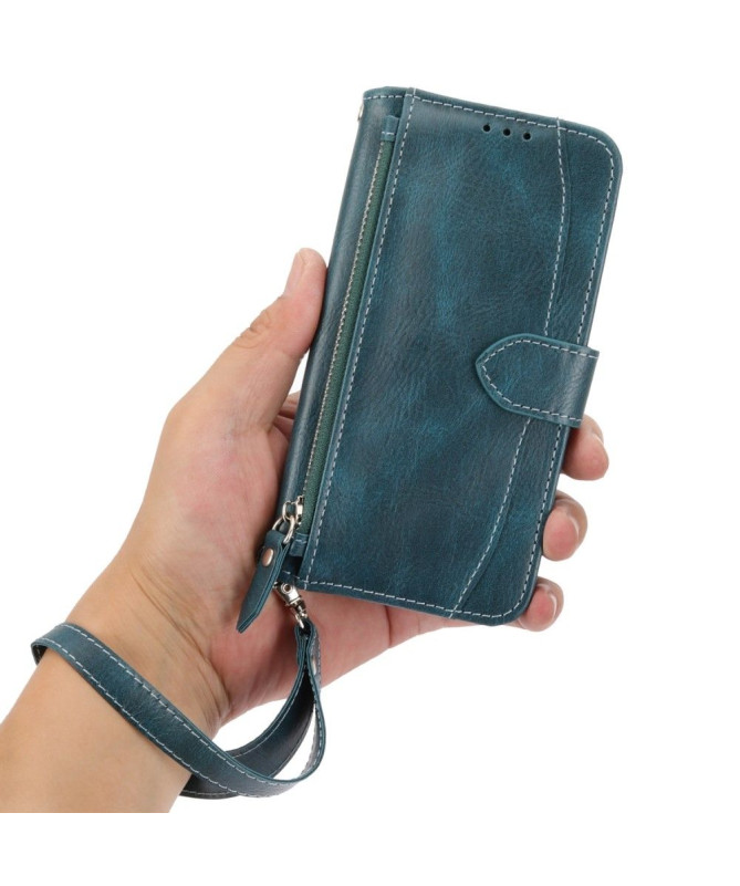 Housse Google Pixel 7 style portefeuille Love Retro