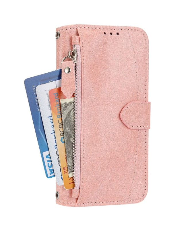 Housse Google Pixel 7 style portefeuille Love Retro