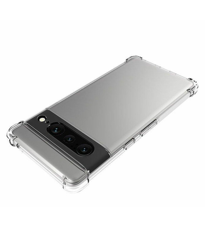 Coque Google Pixel 7 Pro transparente angles renforcés