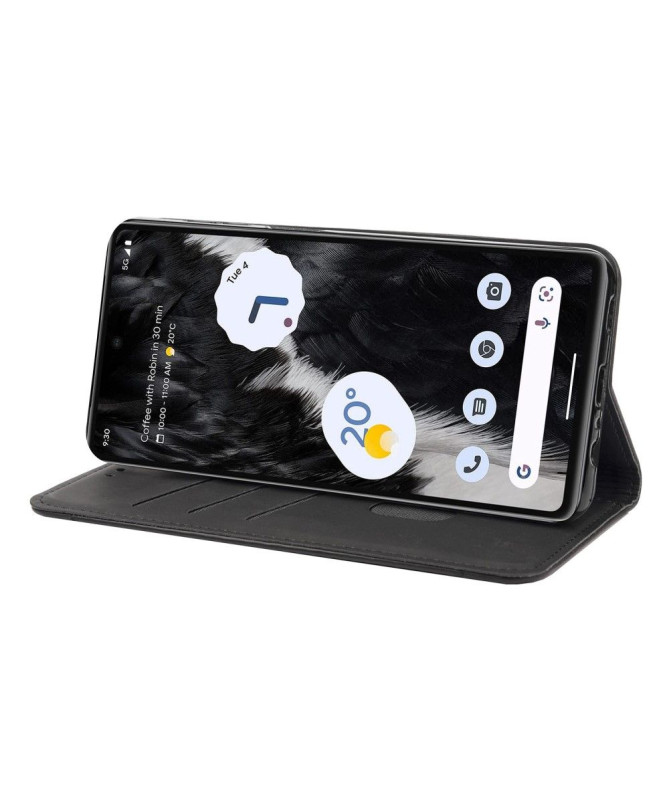 Flip Cover Google Pixel 7 Pro Business simili cuir