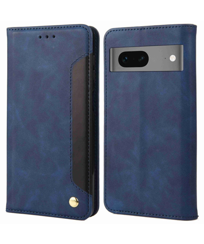 Flip Cover Google Pixel 7 Pro Business simili cuir