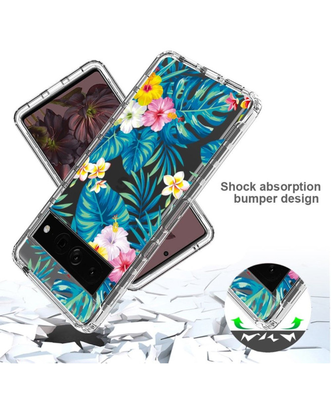 Coque Google Pixel 7 Pro Fleurs Exotiques