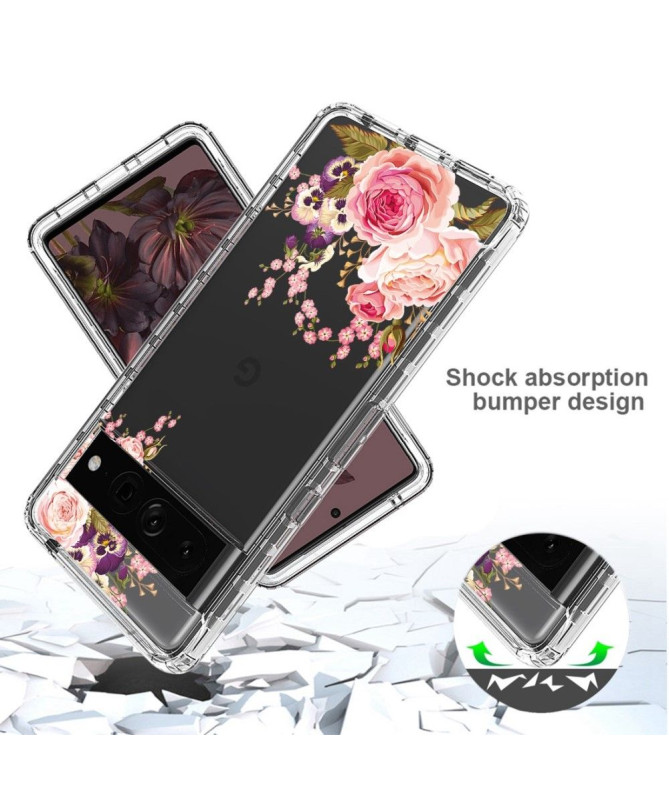 Coque Google Pixel 7 Pro Fleurs Rose