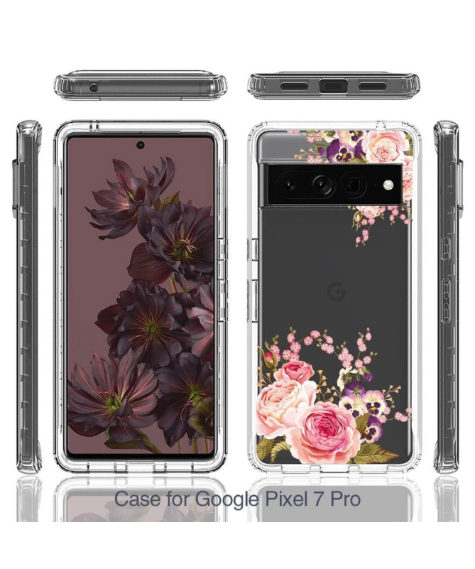 Coque Google Pixel 7 Pro Fleurs Rose