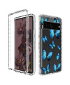 Coque Google Pixel 7 Pro Papillons Bleus