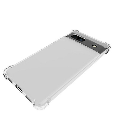 Coque Google Pixel 7a transparente angles renforcés