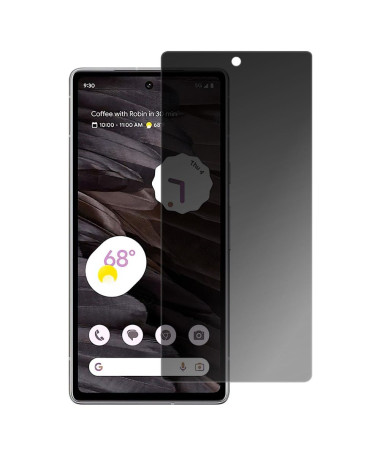 Verre trempé et filtre de confidentialité pour Google Pixel 7a