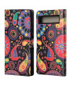 Housse Google Pixel 7a Paisley fleur