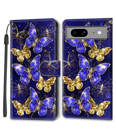 Housse Google Pixel 8 Papillon violet