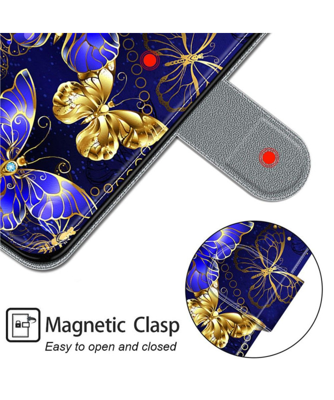 Housse Google Pixel 8 Papillon violet