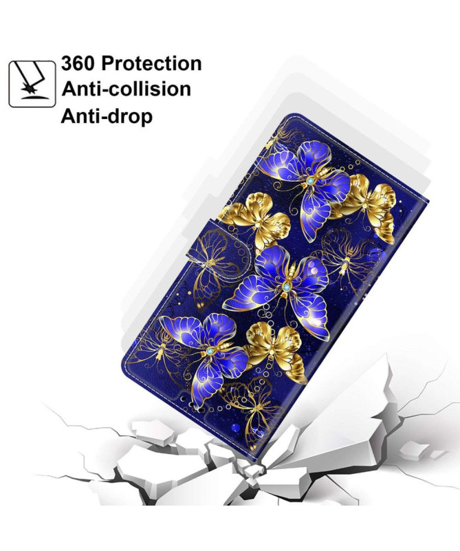 Housse Google Pixel 8 Papillon violet