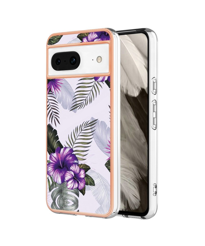 Coque Google Pixel 8 Fleurs Exotiques