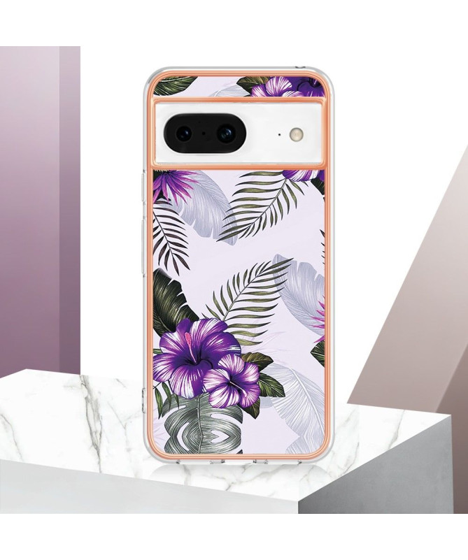 Coque Google Pixel 8 Fleurs Exotiques