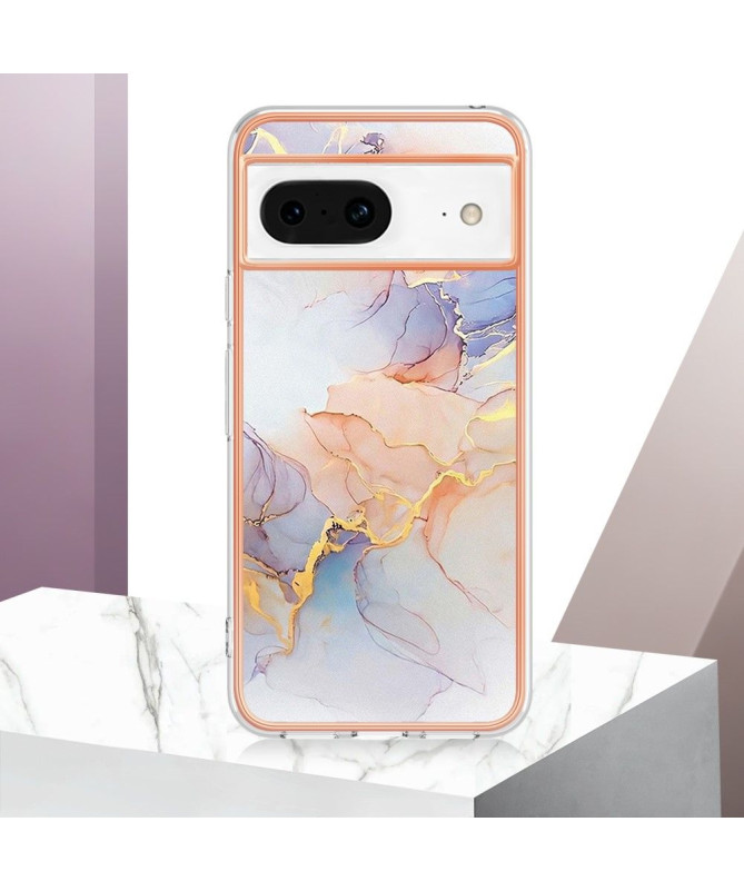 Coque Google Pixel 8 marbre coloré