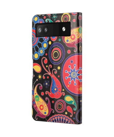 Housse Google Pixel 6a paisley fleur