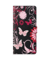 Housse Google Pixel 6a papillons et fleurs