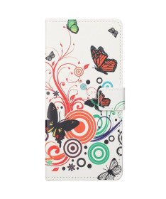 Housse Google Pixel 6a Papillons Rétro