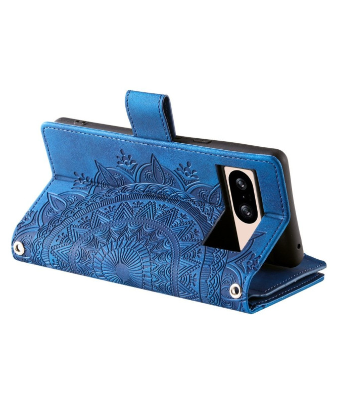 Housse Google Pixel 8 Mandala Porte-Cartes